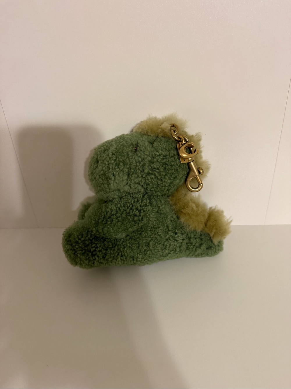 Coach Rexy Green Dino Keychain Bag Charm
